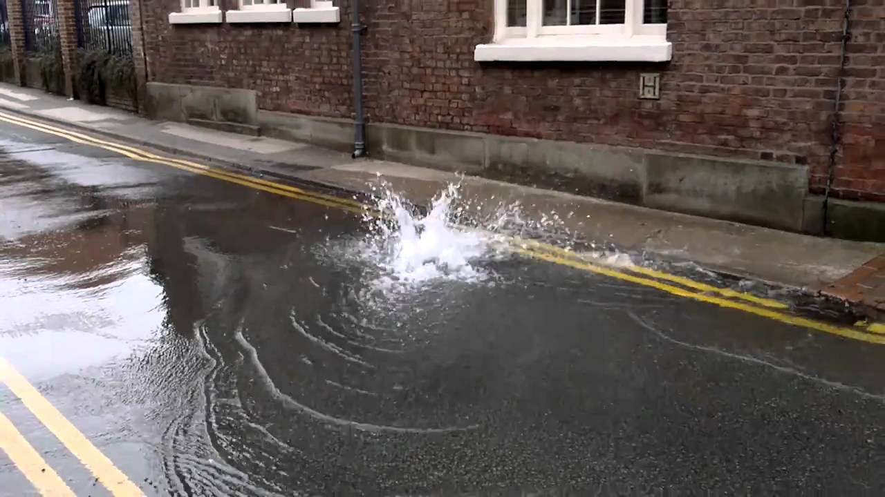 Leak in street